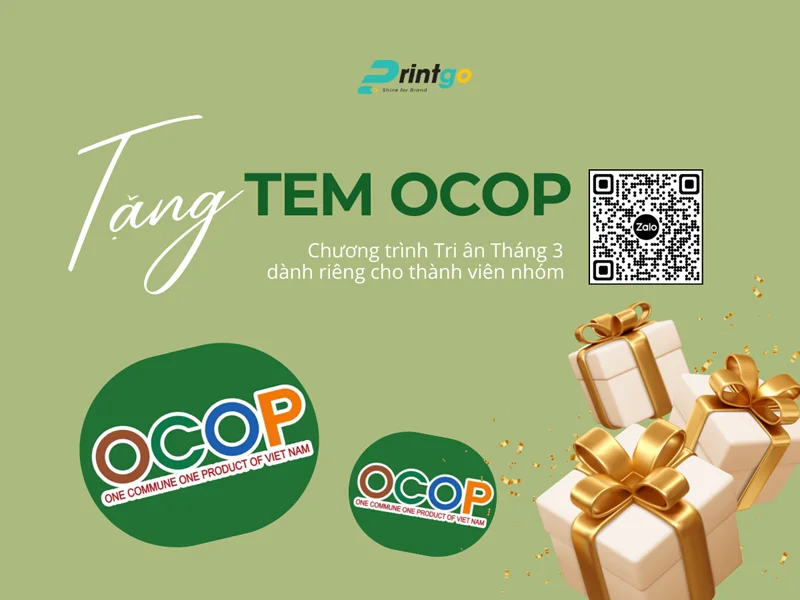 Printgo đồng hành cùng OCOP – Trao tem, tiếp sức thương hiệu