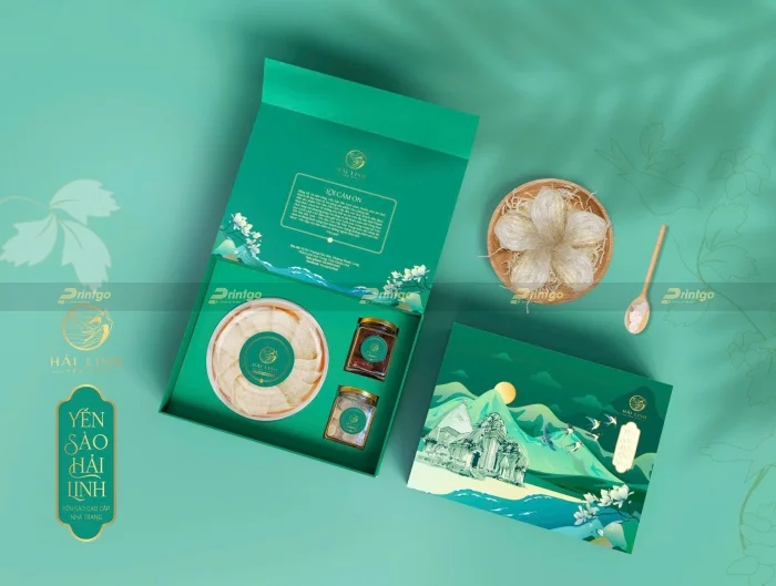In thiệp HDSD, thiệp cảm ơn yến sào - 50+ Mẫu thiết kế ấn tượng
