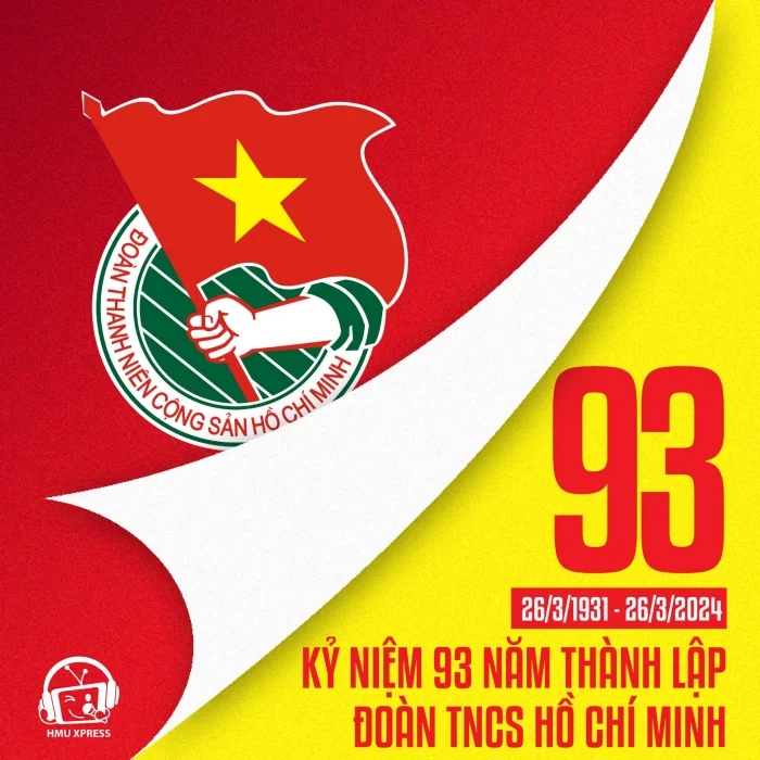 20+ Mẫu thiệp chúc mừng 26-3 ấn tượng nhân ngày thành lập Đoàn
