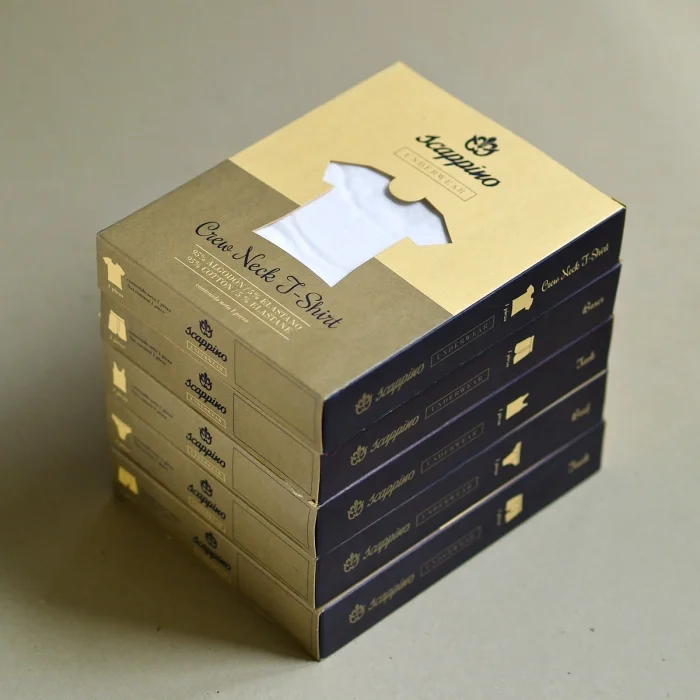 Thiết kế & in hộp giấy đựng quần áo - In nhanh, bền đẹp, giá tận xưởng