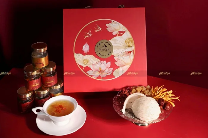 Thiết kế & in ấn hộp đựng yến chưng sẵn - Bao bì sang trọng, bùng nổ doanh số
