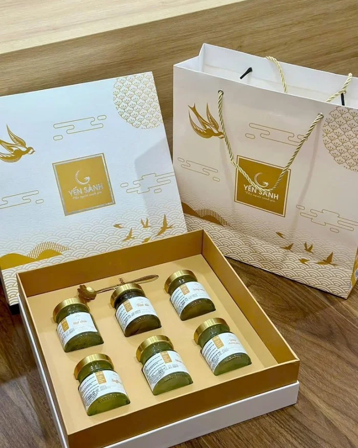 Thiết kế & in ấn hộp đựng yến chưng sẵn - Bao bì sang trọng, bùng nổ doanh số
