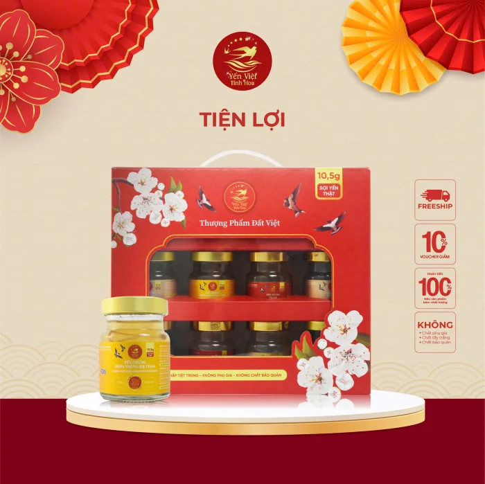 In hộp đựng Yến chưng theo yêu cầu – Thiết kế nhận diện thương hiệu độc quyền
