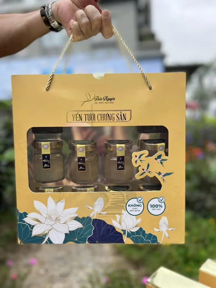 In hộp đựng Yến chưng theo yêu cầu – Thiết kế nhận diện thương hiệu độc quyền