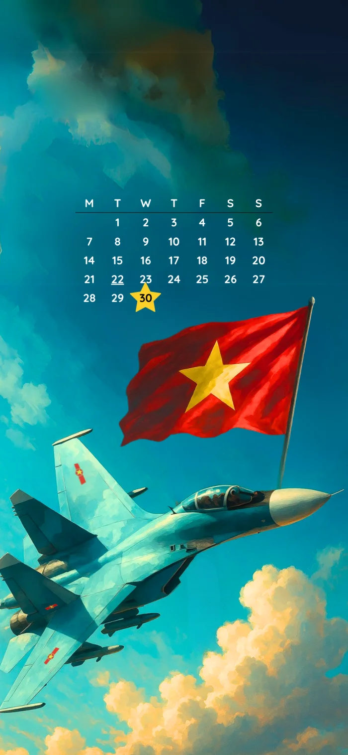 Bộ ảnh nền điện thoại 30/4 đẹp, đậm khí chất Việt - Tải miễn phí ngay hôm nay
