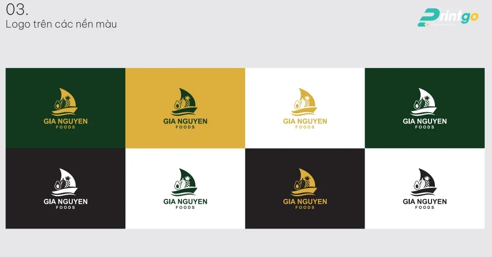 Dự án thiết kế logo OCOP - Gia Nguyễn Foods