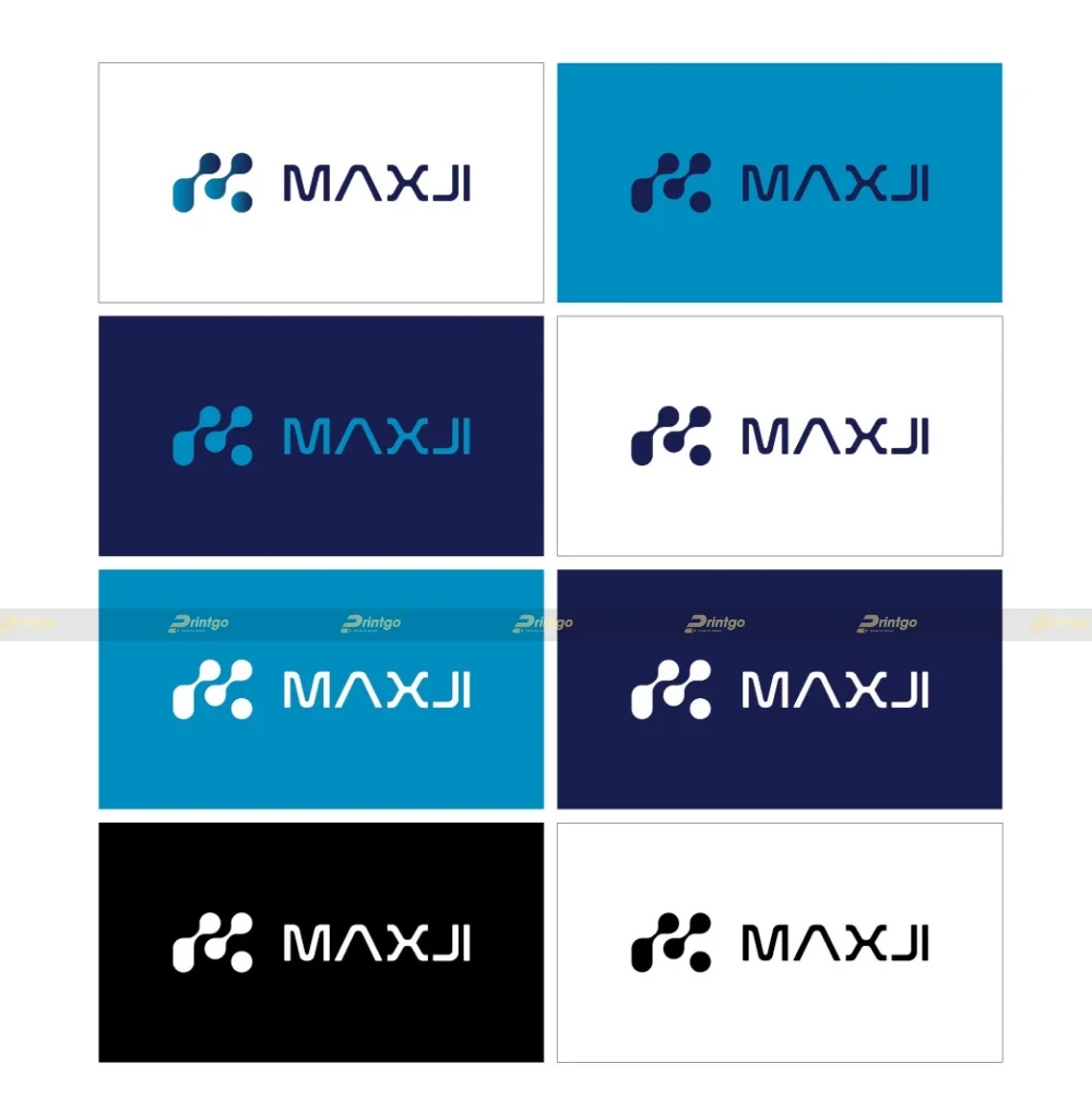 Dự án thiết kế logo thương hiệu Maxji