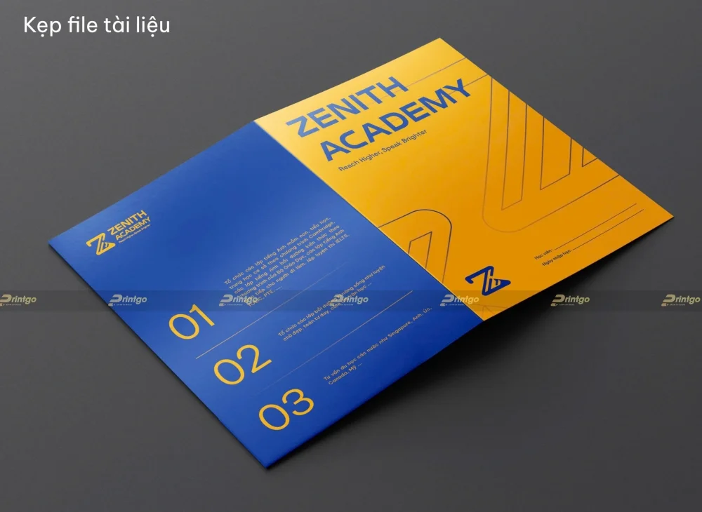 Dự án thiết kế logo thương hiệu Zenith Academy