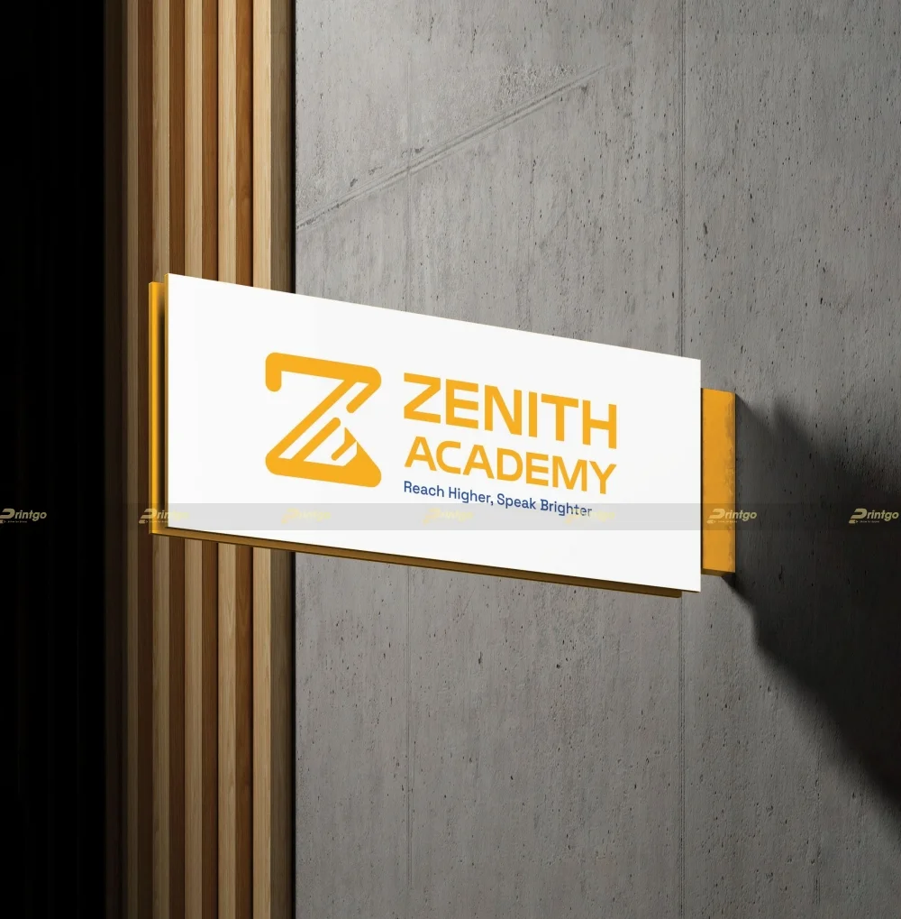 Dự án thiết kế logo thương hiệu Zenith Academy