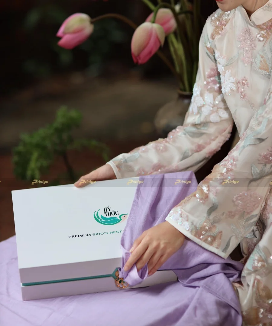 Dự án thiết kế và in hộp đựng bánh trung thu Hỷ Tước