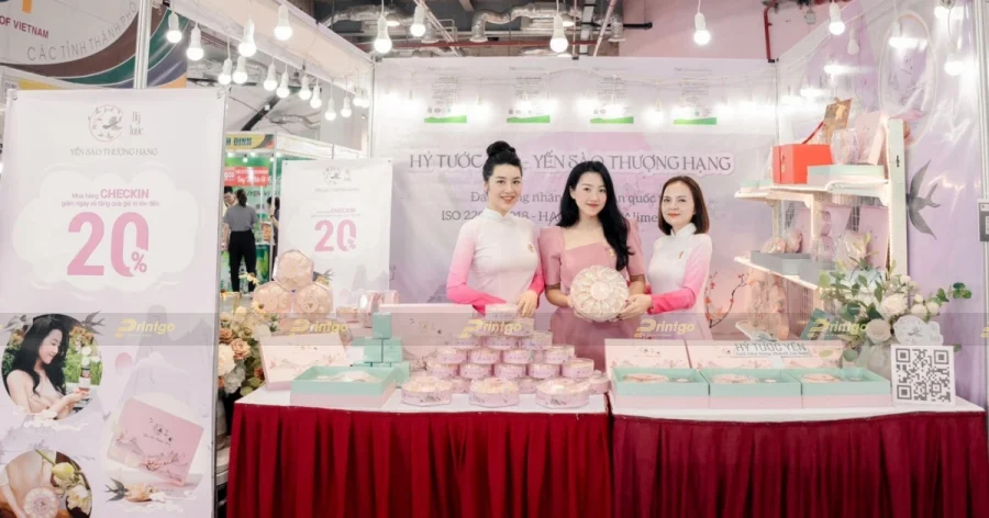 Dự án thiết kế và in hộp đựng bánh trung thu Hỷ Tước