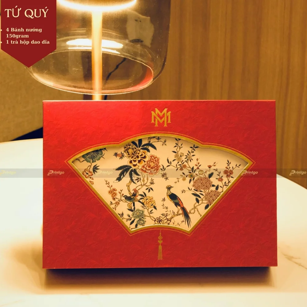 Dự án thiết kế và in hộp đựng bánh trung thu Minh Chính