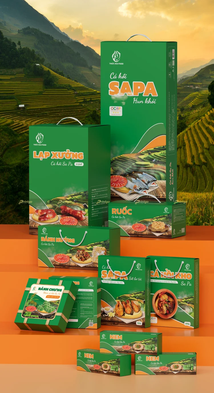 Printgo đồng hành cùng Thức Mai Food xây dựng bộ nhận diện thương hiệu và bao bì sản phẩm