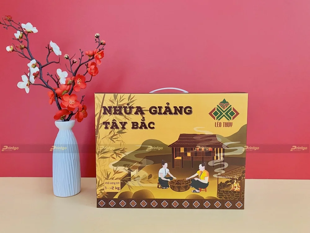 Printgo thiết kế nhận diện thương hiệu Thịt sấy Lèo Thuý đậm chất Tây Bắc