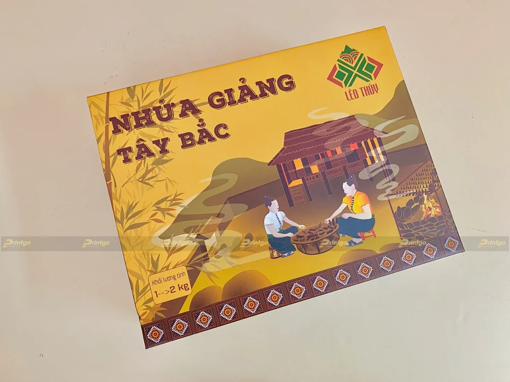 Printgo thiết kế nhận diện thương hiệu Thịt sấy Lèo Thuý đậm chất Tây Bắc
