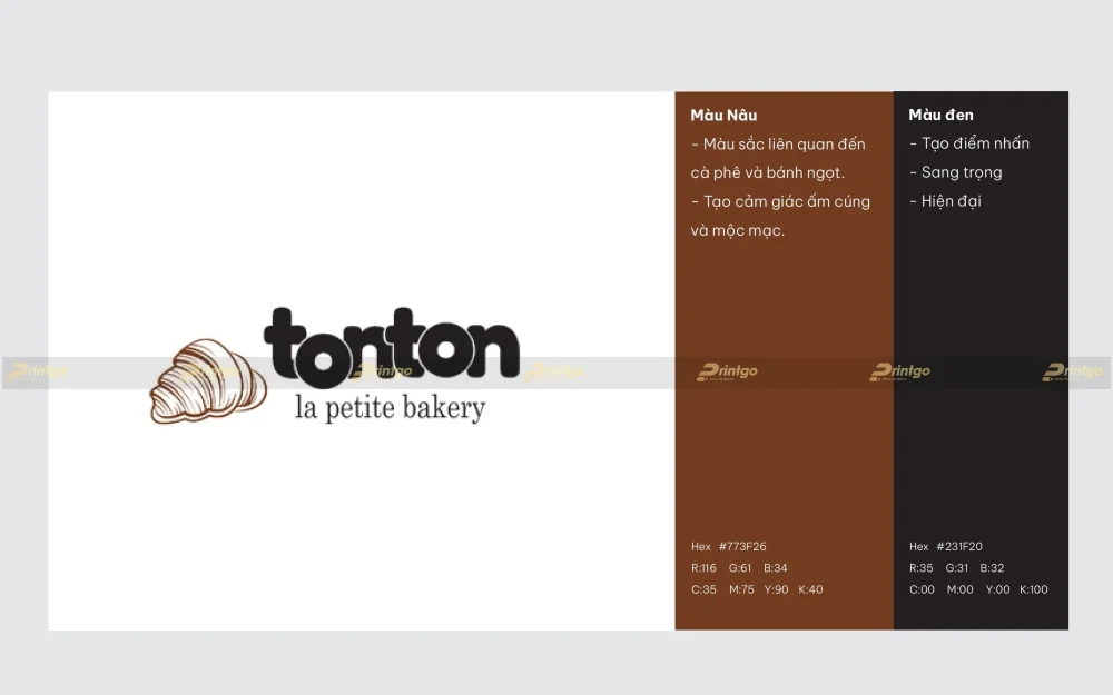 Màu sắc trong thiết kế logo thương hiệu Tonton