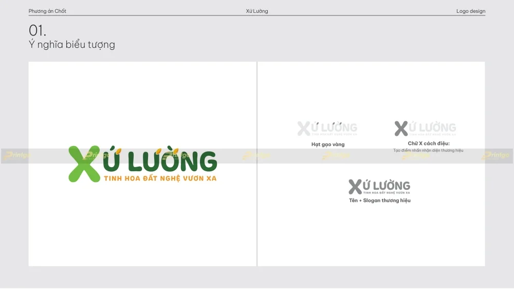 Ý nghĩa biểu tượng thiết kế logo Xứ Lường