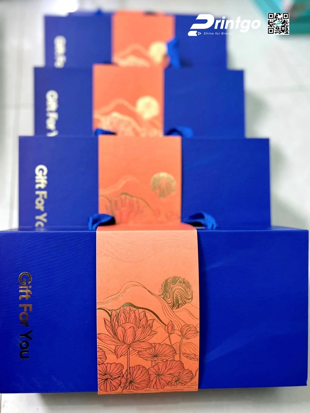 Hộp đựng bánh trung thu Đại Cát Liên Phong của G4U