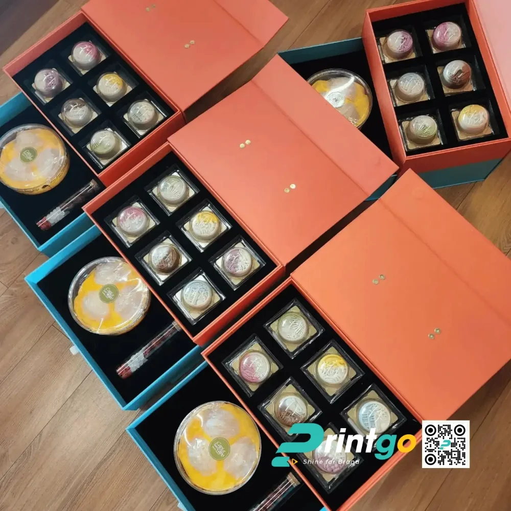 Hộp đựng bánh trung thu G4U do Printgo thiết kế và in ấn