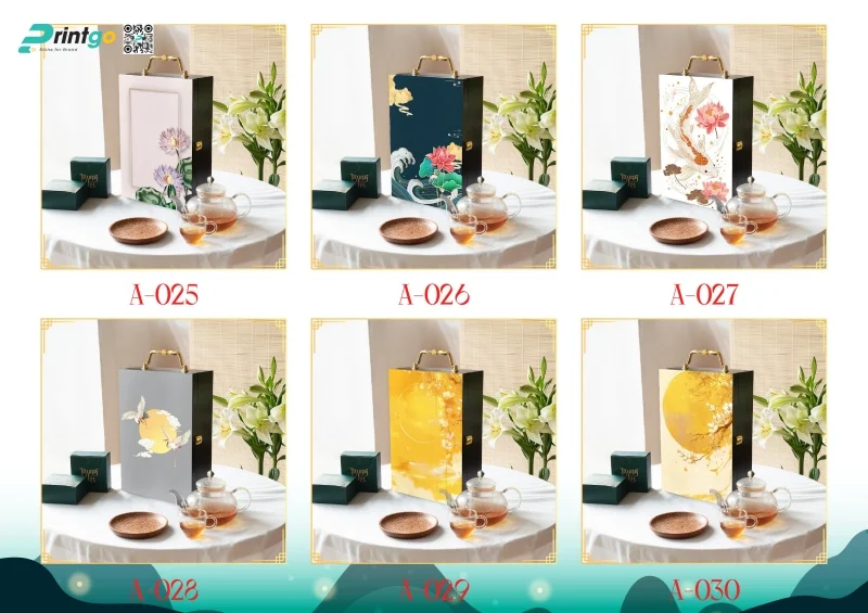 Hộp trung thu sơn mài ấn tượng nhất 2025
