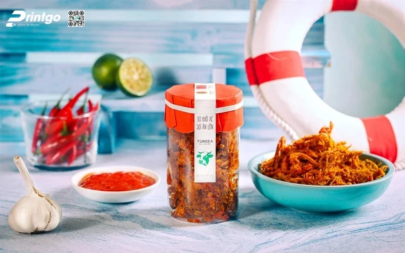 Bao bì bò khô dạng lọ, hũ 