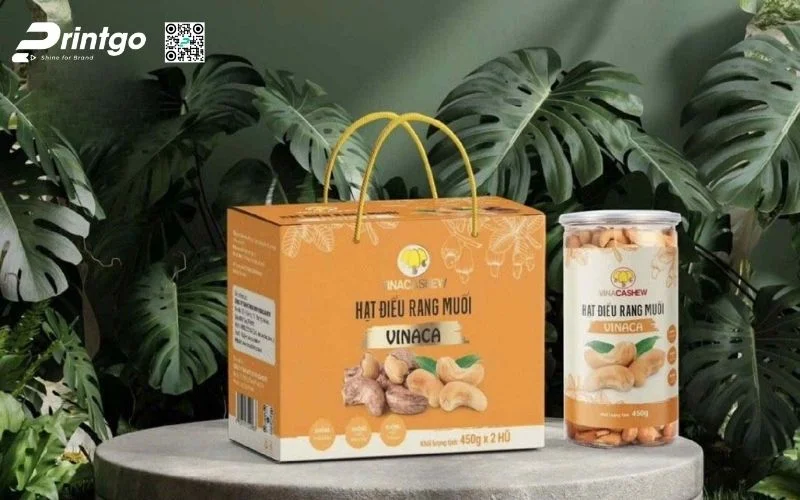 Một số mẫu thiết kế bao bì hạt điều chuẩn OCOP nổi bật nhất 2025 