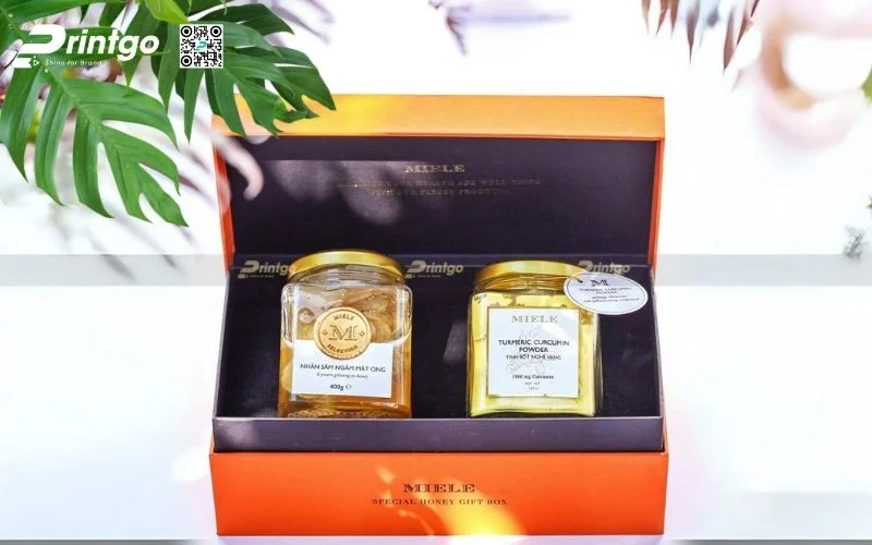 Bao bì hạt điều dạng hôp cứng cao cấp