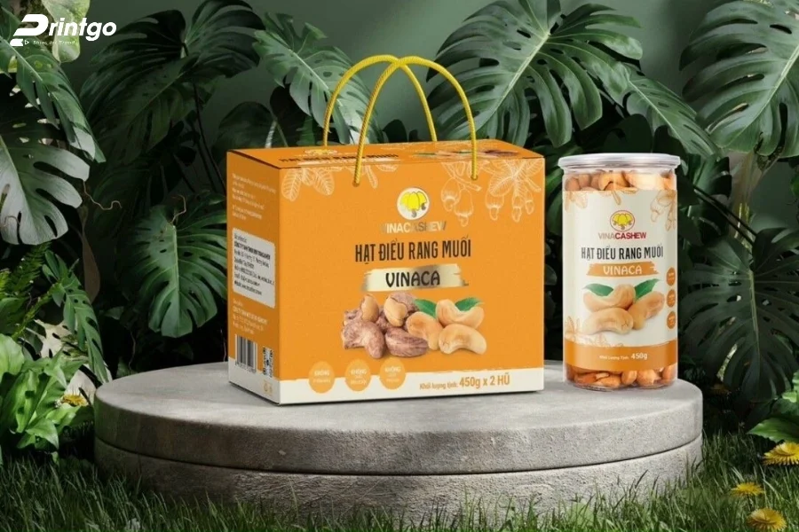Bao bì hạt điều dạng túi cao cấp