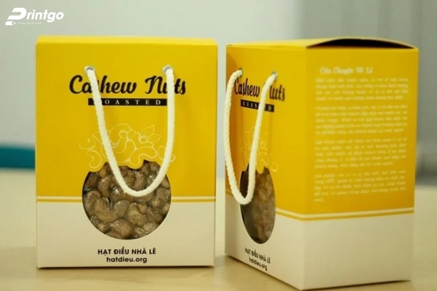 Bao bì hạt điều dạng túi cao cấp