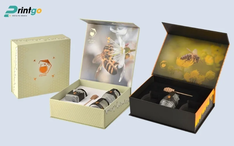 Bao bì mật ong dạng hộp cứng cao cấp 