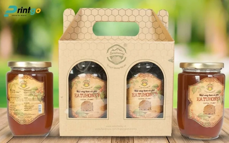 Mẫu bao bì mật ong thân thiện môi trường (Eco-Friendly)