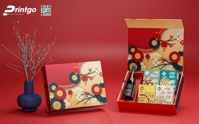 Bao bì ngũ cốc dạng hộp cứng cao cấp Bao bì ngũ cốc dạng hộp cứng cao cấp