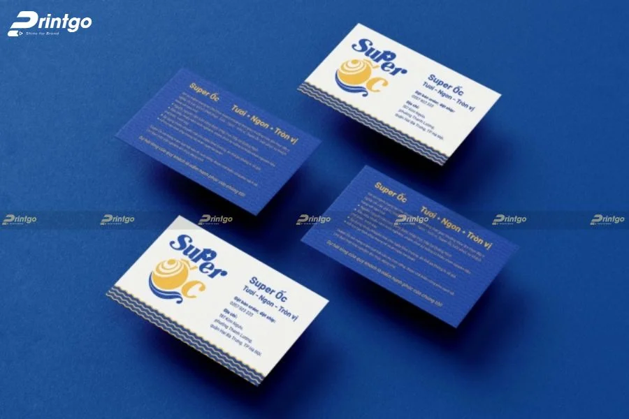 Ấn phẩm card visit tăng độ nhận diện thương hiệu 
