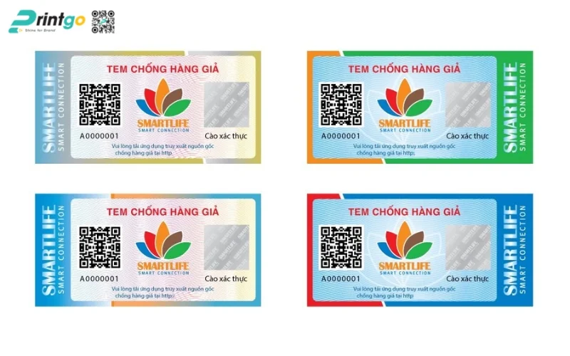 Mẫu tem truy xuất nguồn gốc nông sản