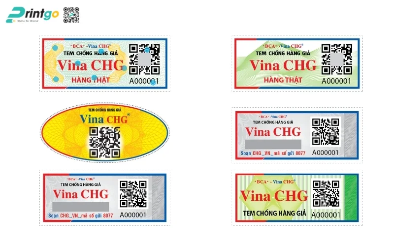 Mẫu tem truy xuất nguồn gốc nông sản