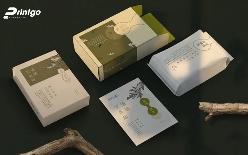 Bao bì trà hộp carton mềm 
