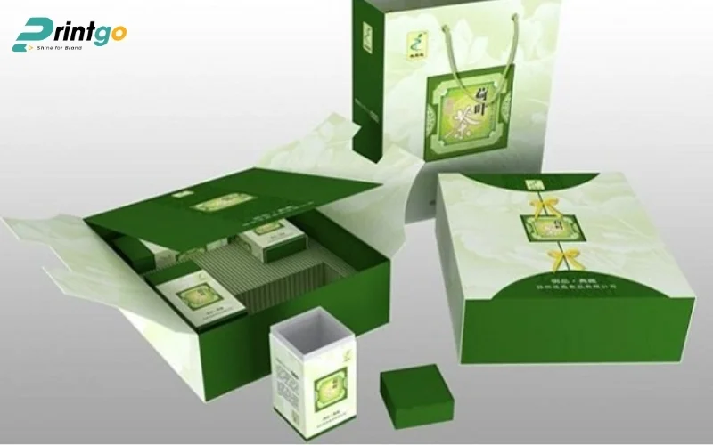 Thiết kế bao bì trà nắp âm dương 