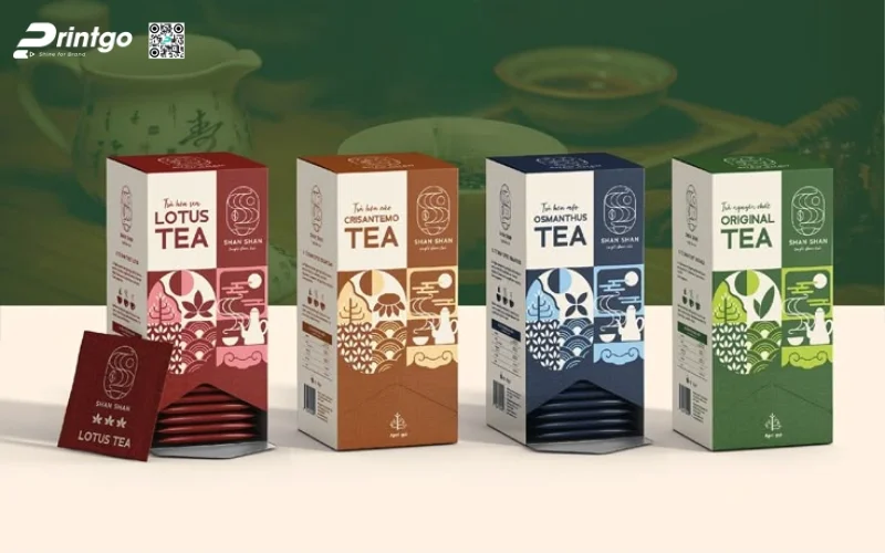 Mẫu in bao bì đựng cà phê bằng hộp mềm