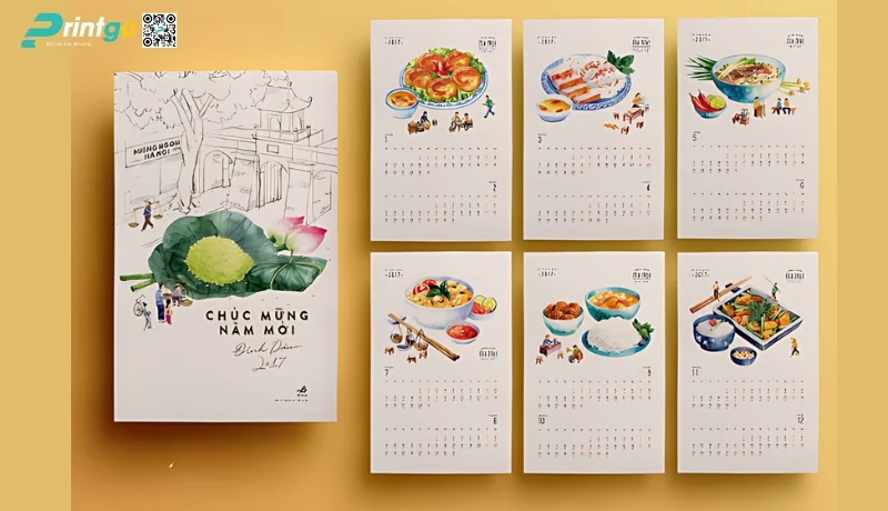 Cách làm lịch treo tường đơn giản, dễ thực hiện tại nhà 