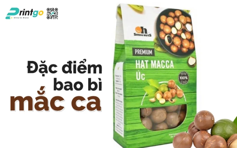 Đặc điểm trong thiết kế và in hộp đựng hạt macca, bao bì macca 