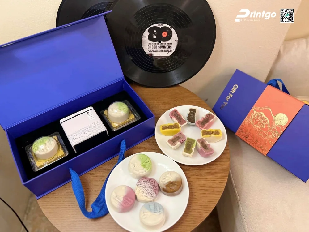 Hộp đựng bánh trung thu G4U có quai xách tiện lợi