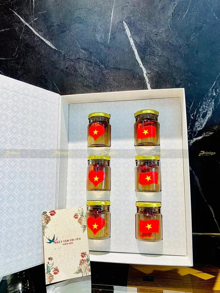 Hộp đựng yến chưng Nhất Tâm Chi yến