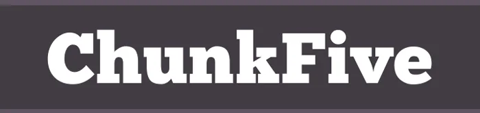 Font chữ thiết kế poster ChunkFive
