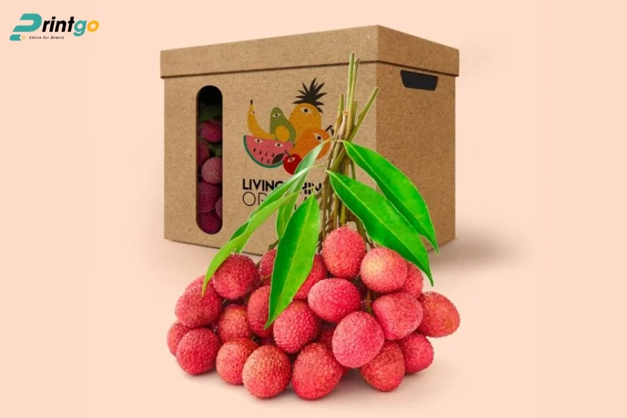 Thùng vải thiều âm dương nắp lửng