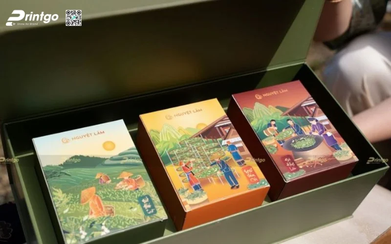 Một số mẫu in bao bì cà phê dạng hộp cứng cao cấp 