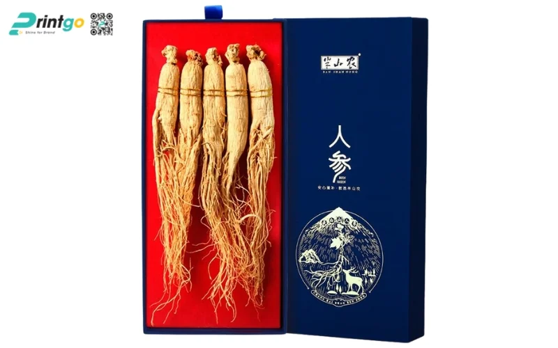 In hộp sâm mỹ thuật in ép kim – dập nổi sang trọng In hộp sâm mỹ thuật in ép kim – dập nổi sang trọng