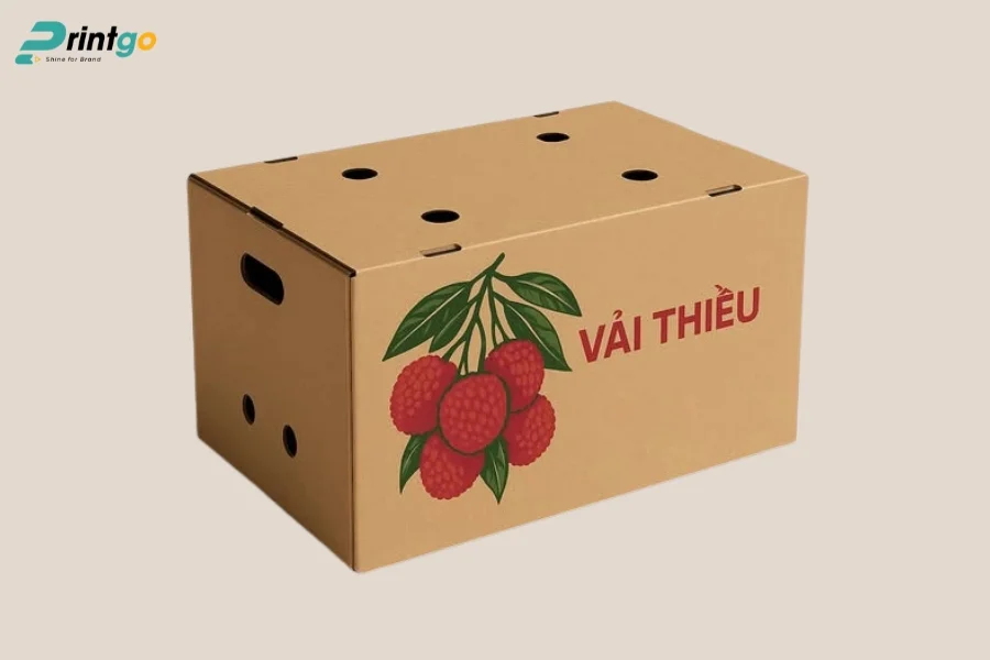 Hộp vài thiều tăng độ thoáng khí, kéo dài thời gian bảo quản
