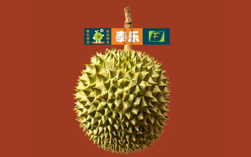 Tem dán cuống sầu riêng hoặc bao lưới 