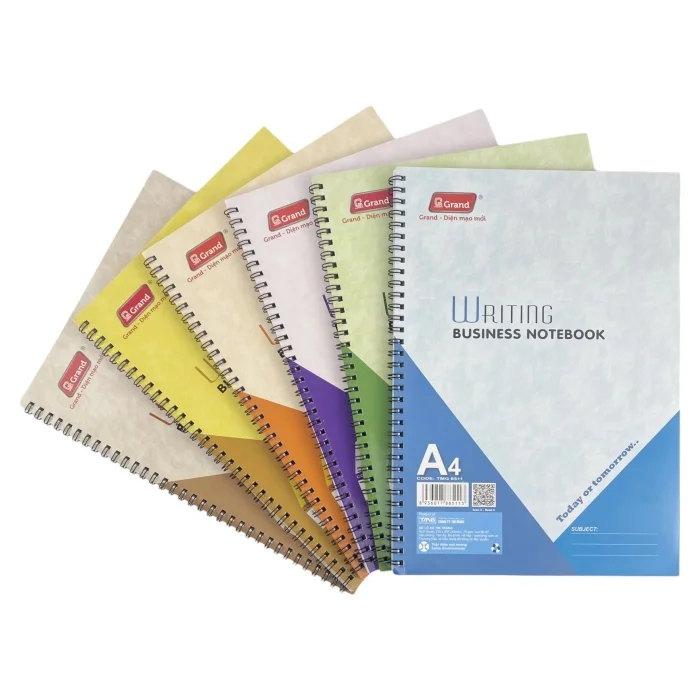 Kích thước sổ tay A4, A5, A6, A7 và B5, B6 thường dùng khi đặt in