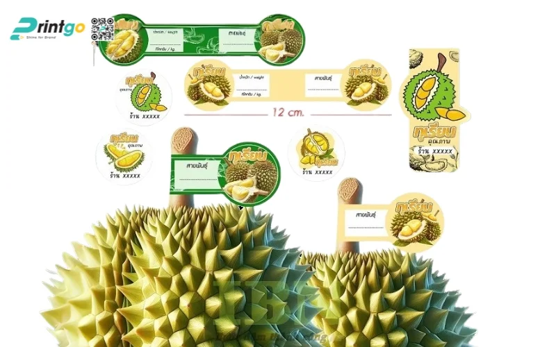 Các tiêu chuẩn của tem xuất khẩu sầu riêng đạt chuẩn OCOP 2025